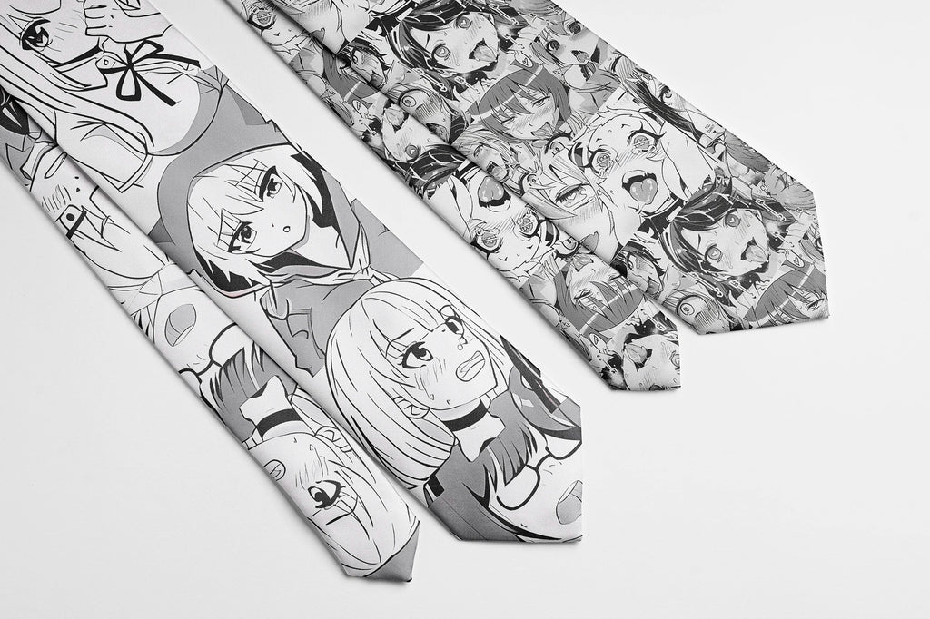 Anime Cartoon Printing Men's Tie Unisex Casual Creative Novelty Qme