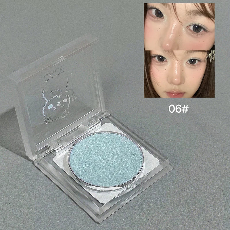 CACE Cute Bear Eyeshadow Highlighter Multi-purpose Powder Pearlescent Qme NO.C156-6