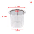Stainless Steel Tea Infuser Silver Mesh Kitchen Accessories Safe Qme M