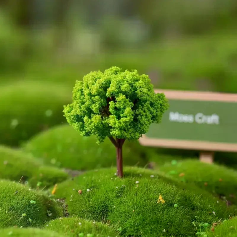 Mini Artificial Flower Trees With Vivid Colors And Realistic Look Perfect For Fairy Garden Micro Landscape DIY Decor Qme