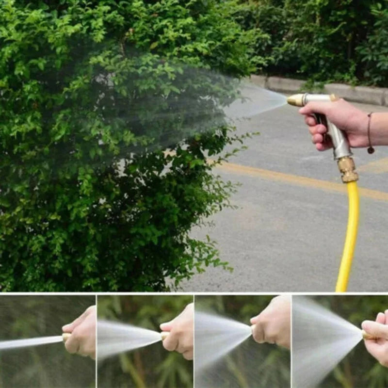 Adjustable Nozzle Pressure Water Spray Car Wash Gun Household Garden Qme