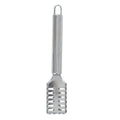 1PC Stainless Steel Fish Scale Knife Scale Scraper Sawtooth Scraping Boning Filleting Cut Scrape Dig Maw Knife Fish Killing Tool Qme silver