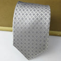 Men Silk Tie Formal Male Mens Navy Brown Groom Wedding Necktie Suit Qme rt-2