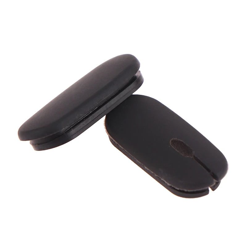 2Pcs Bicycle Derailleur Plug Carbon Frame Brake Cable Stop Rubber Di2 Cable Plug Oval Hole Rubber Stopper. Qme