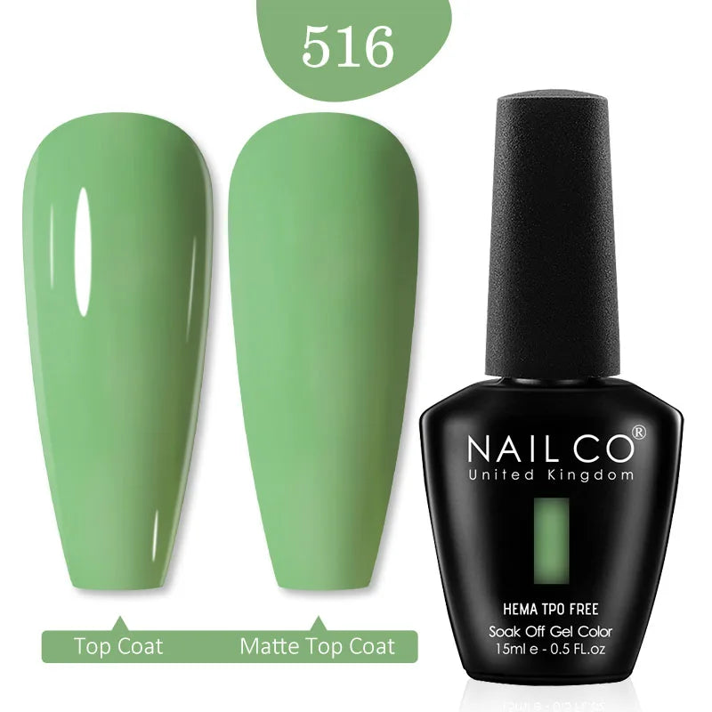 NAILCO Glitter Reflective Series Gel Nail Polish Nails Art Semi