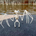 Halloween Horror Skeleton Bat Party Decoration Scene Prank Props Qme 1pc