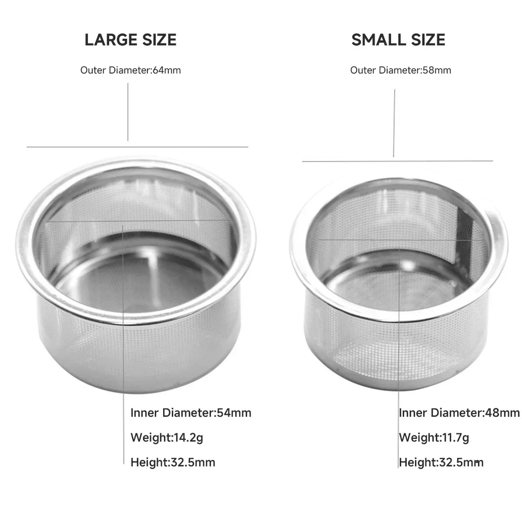 New Watch Repair Mesh Basket Easy Use Watch Parts Cleaner Baskets Rugged Portable Stainless Steel Efficient Cleaning for Jewelry Qme