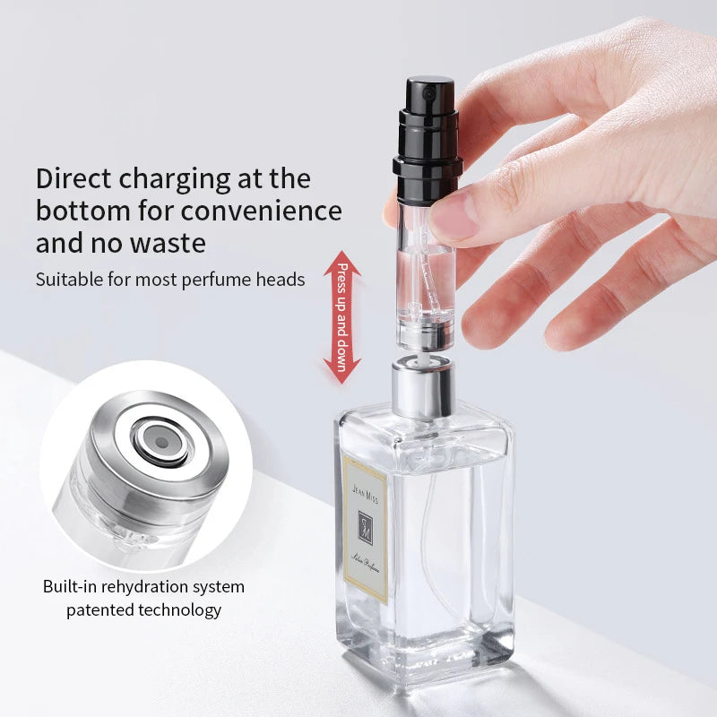 Perfume Atomizer Portable Liquid Container Cosmetics Traveling Mini Qme