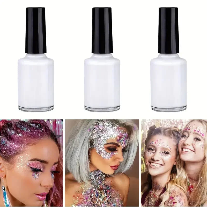 3-Pack Liquid Body Paint Glue Adhesive Multifunctional Waterproof Qme 3pcs