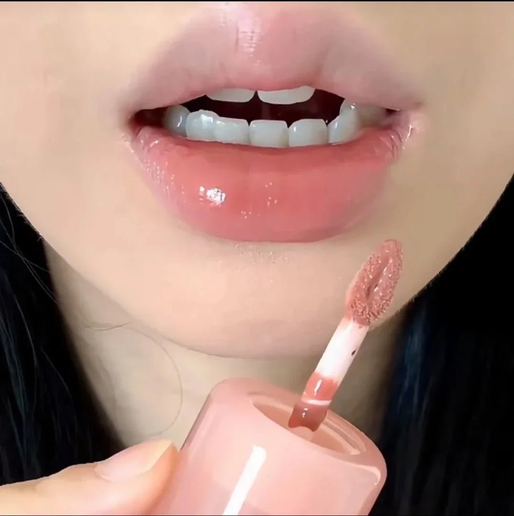 Matte Lip Mud OPE Nude Apricot Long Lasting Waterproof Velvet Smudge Qme