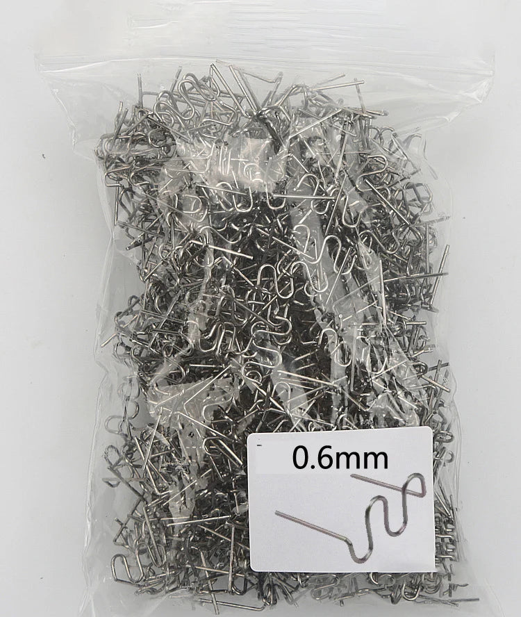 Stapler Staples Plastic Welder Repair Standard Pre Cut Wave Welding Qme 0.6mm
