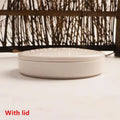 Paint Tray Imitation Porcelain Round Palette Lid Acrylic Watercolor Qme A
