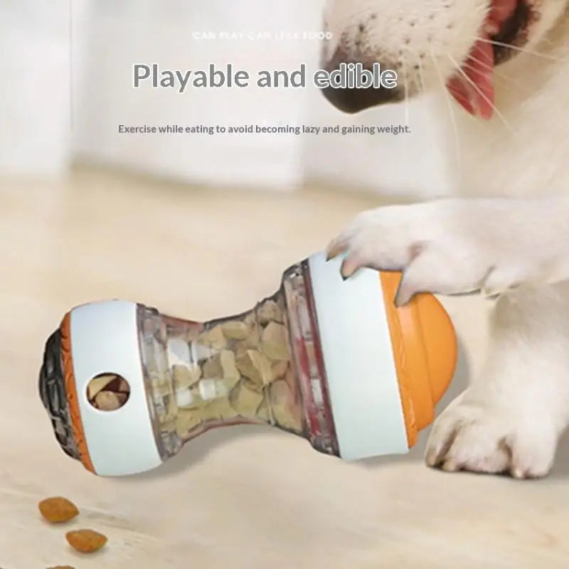 Chew Tooth Healthy Ball Suitable All Breed Dog Puzzle Rolling Leak Qme
