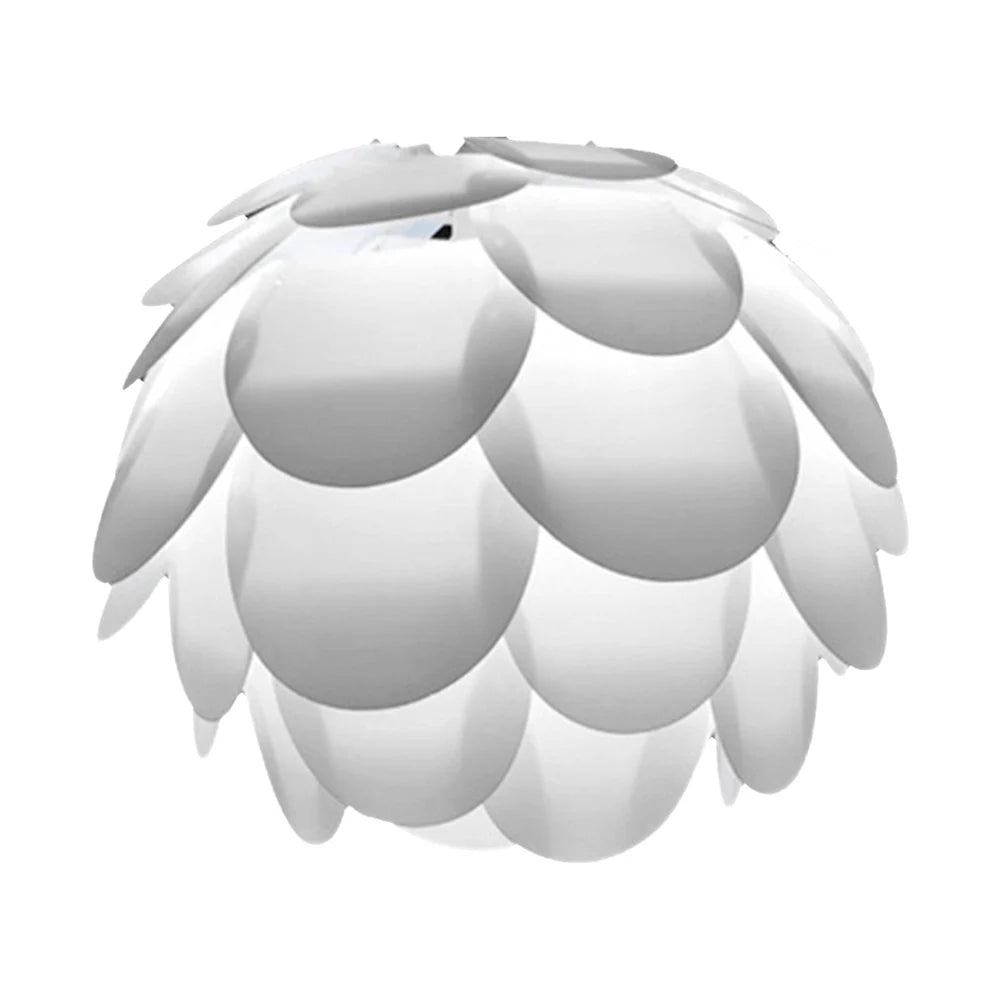 Modern Lamp Shade Nordic Style Lotus Flower Lampshade Creative Lamp Protection Lampshade Home Living Room Decoration Qme Pine Cone