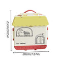 Lunch Box Kids Food Storage Bin 4 Compartments Spoon Fork School Qme Yellow China Mainland