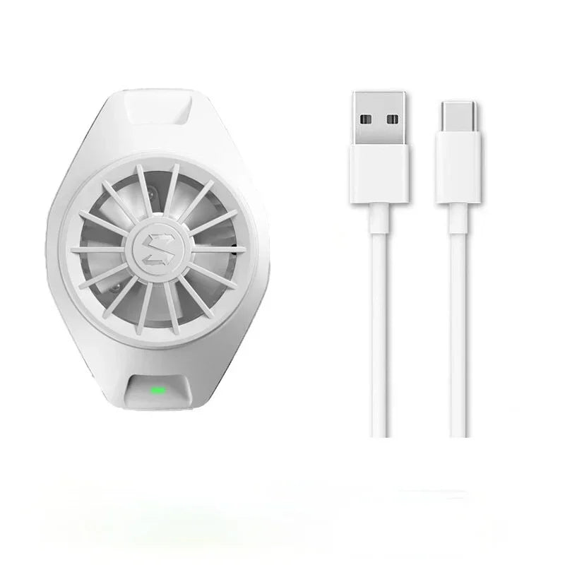 Game Phone Cooler for Poco X3 F3 M3,Xiaomi Redmi Note 10,Redmagic 6,ROG 5Mobile Phone Fan Cooler Qme Radiator 1M line