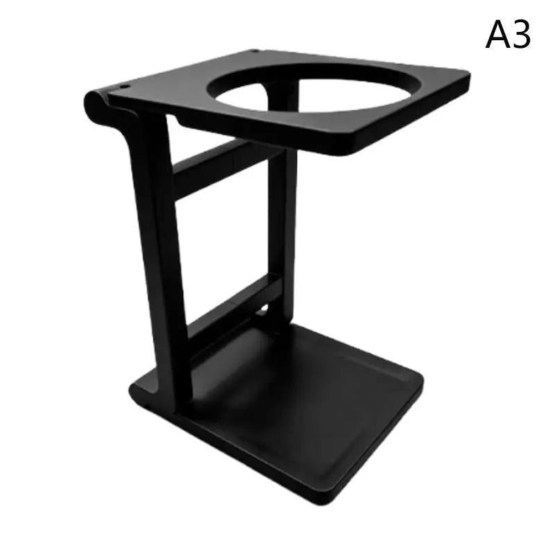 Foldable Portable Coffee Machine Stand, Drip Coffee Pot Standing Stand, Home Office Travel Camping Coffee Brewing Qme A3