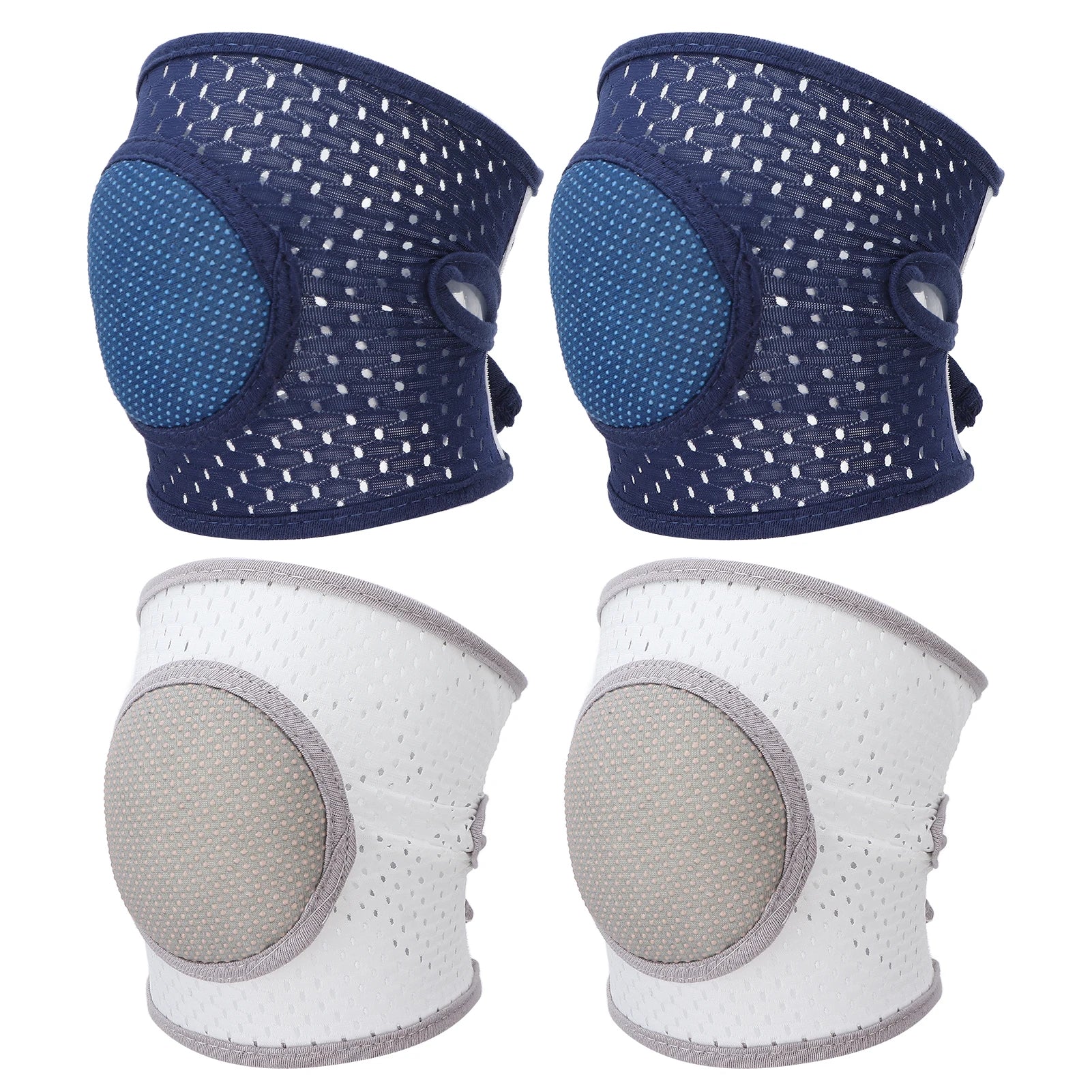 Baby Crawling Pads Soft Cotton Elastic Unisex Prevent Slip Infant Knee Cover Baby Knee Protectors Crawling Knee Pad Qme
