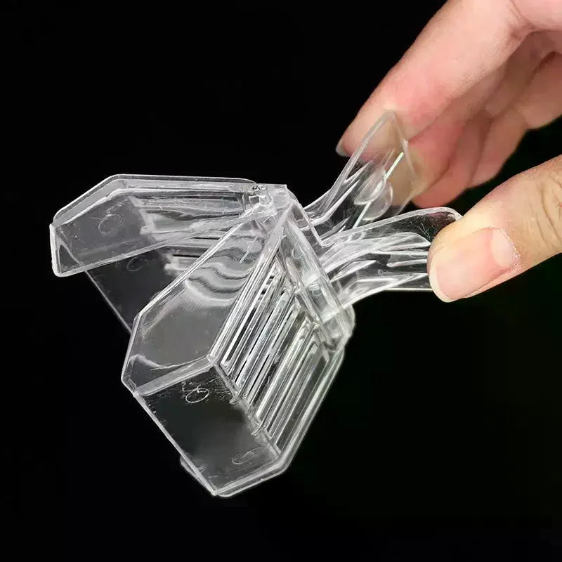 3/5 Transparent Clip-on Bee Cages, Plastic Clips, Queen Cages, Bee Catchers, Beekeeping Tools Qme