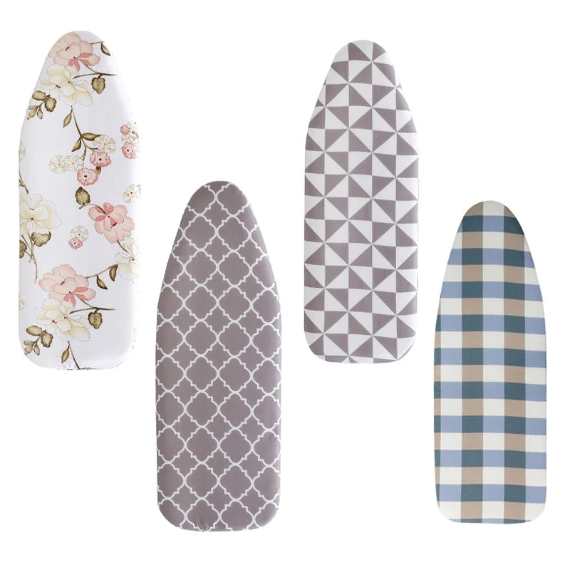 Ironing Board Cover Scorch Resistant, Extra Thick Cotton Iron Cover With Padding Heat Reflective Heavy Duty Pad Approx 120x38cm Qme
