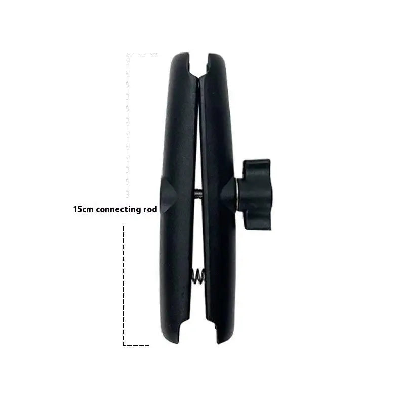 1 Ball Head Mount Adapter Pole Double Socket Arm Aluminum Alloy RAM Qme 15cm