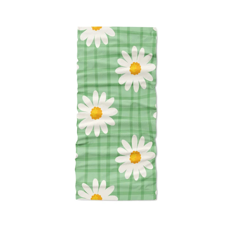 Fashion Daisy Series Headscarf Ladies Outdoor Sweat-wiping Dust-proof Qme style16 One Size >8Y