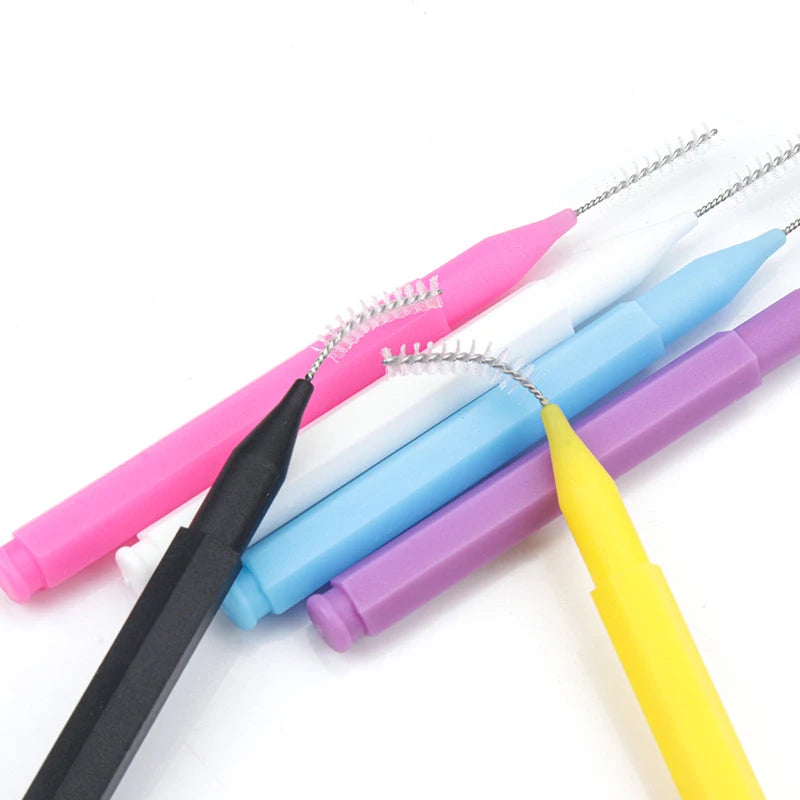 Cleaner Interdental Brush Dental Floss Brushes Braces Light Tooth Qme