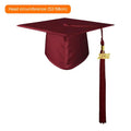 2026 Graduation Cap Headwear With Tassel For High School & Bachelor Degree Cap Unisex Graduation Dress Ceremony Hat Master Qme B1