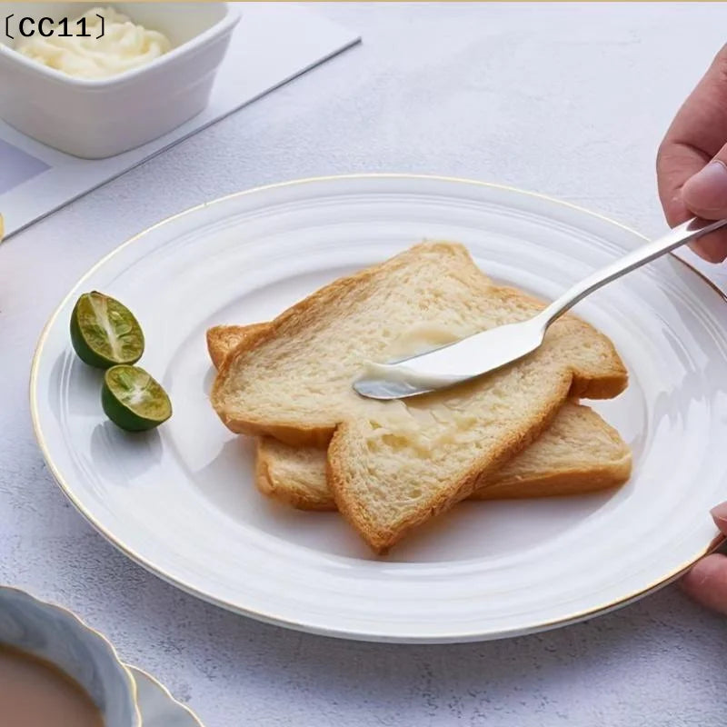 CC111 Stainless Steel Butter Knife Breakfast Sandwich Spreader Cheese Qme