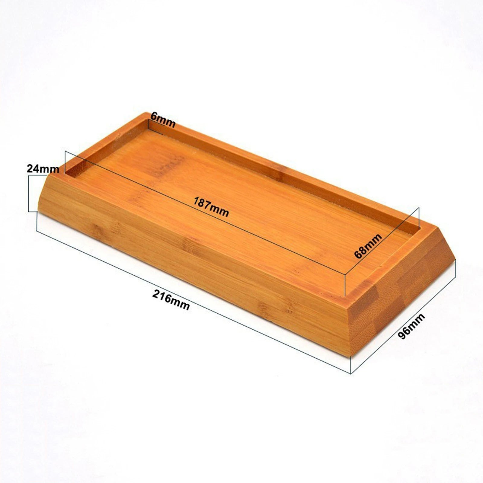 2 in 1 Professional Sharpening Stones Knife Sharpener Double-side Whetstone Grinder Stone Watster Stone Kitchen Gadgets Qme Bamboo Tray 1pc