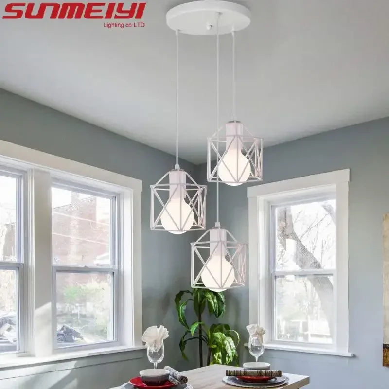 Round LED Ceiling Light Modern Home Decorative Ceiling Lighting Fixture Living Room Bedroom Indoor Kitchen Lighting Qme