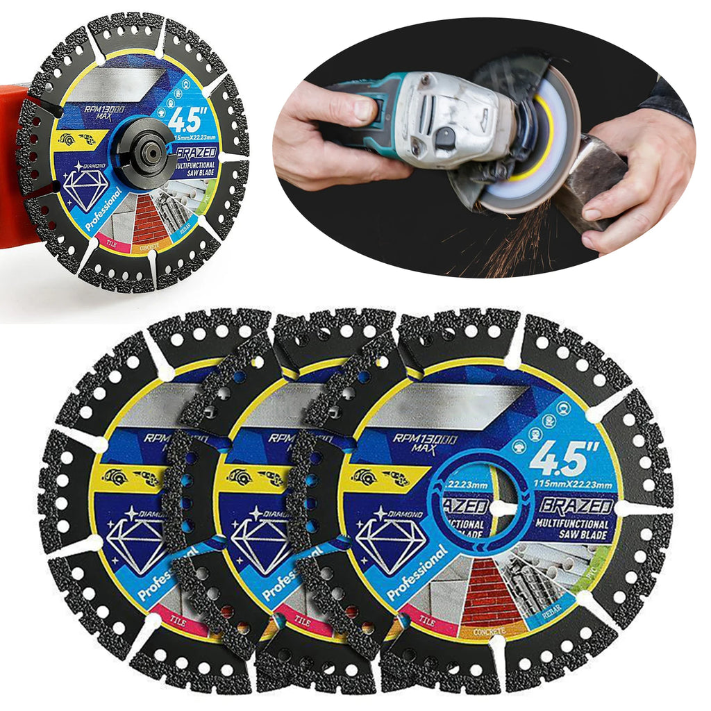 Multi Material Cutting Blades Metal Tile Stone Plastic Angle Grinder Saw Blades for Alloy Cast Iron Marble Tool Accessories Qme