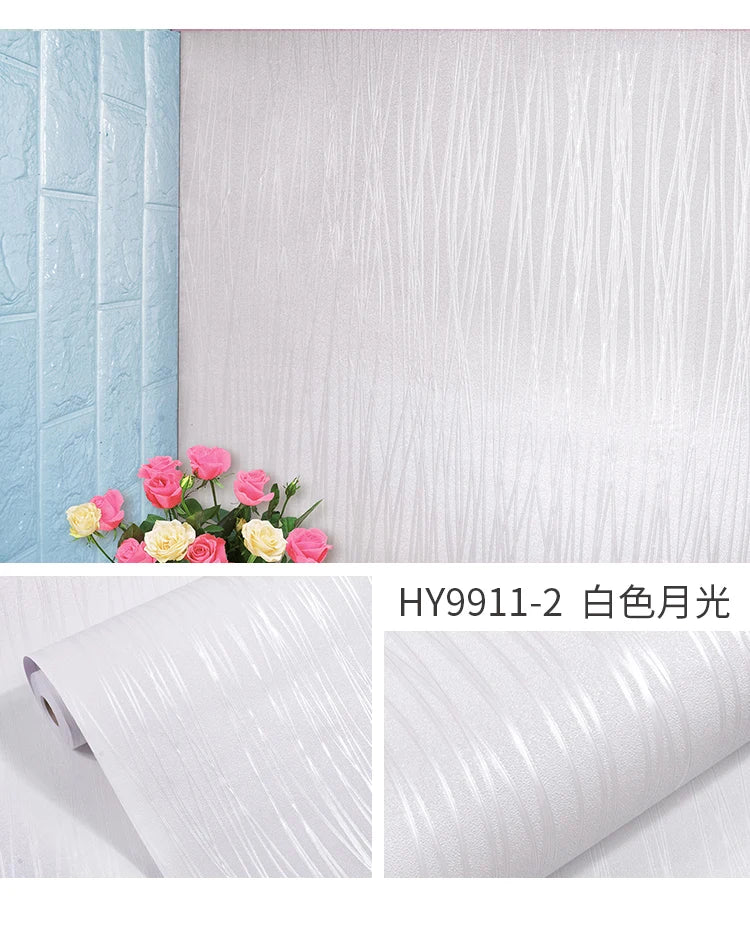 3D Solid Vinyl Self-adhesive Wallpaper Walls Rolls Contact Paper Qme Style 23 10mx45cm