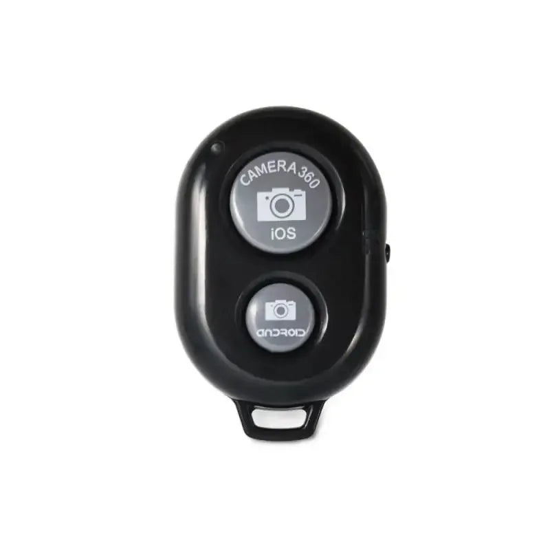 10pcs Mini Bluetooth Remote Control Universal Remote Control Selfie Stick Bluetooth Camera Controller One Click Wireless Selfie Qme Black