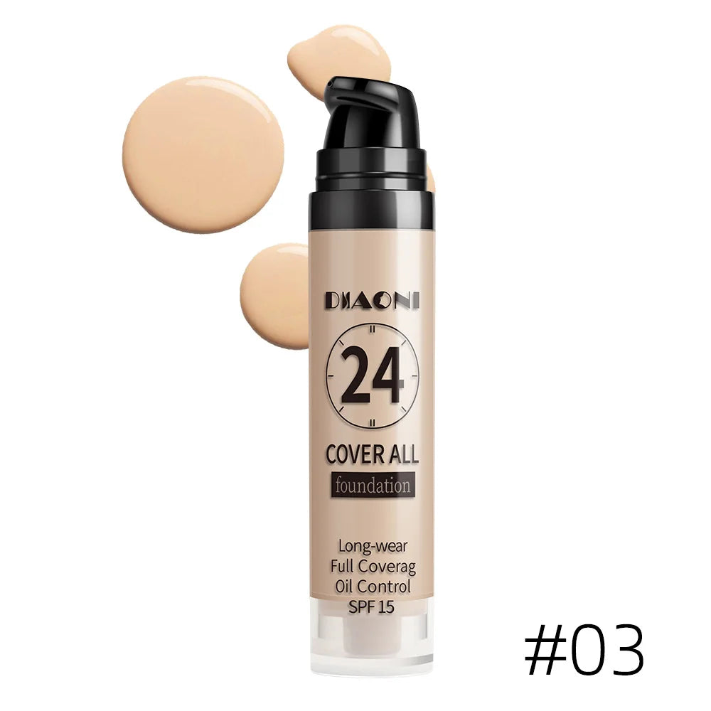 Professional Makeup 9-color Waterproof Moisturizing Liquid Fully Qme 03