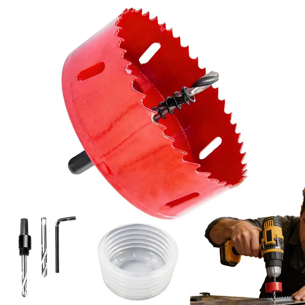 Hole Saw Dust Collector Drilling Accessories Drill Catcher Home Qme China Mainland 95mm