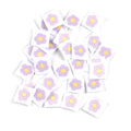 50Pcs Cute Flower Embroidery Mini Labels For Sewing Accessories Knitting Garment Bag Hat Tags DIY Kids Clothing Supplies 15*16mm Qme 5