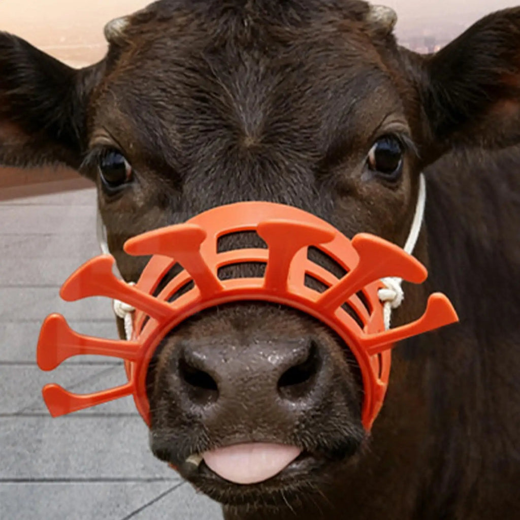 Calf Weaning Tool Reusable Breathable Anti-Sucking Calf Weaning Thick Clip For Farmers Professionals Herd Managers Calving Qme