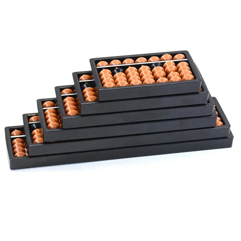 7 9 11 13 15 17 Digit Rods Standard Abacus Brown Bead Soroban Qme