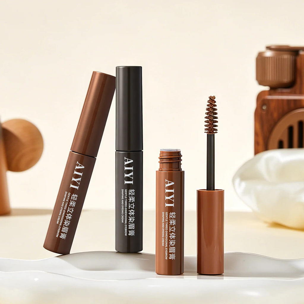 Natural Tinted Brow Mascara AIYI Waterproof Sweat Resistant Long Wear Qme