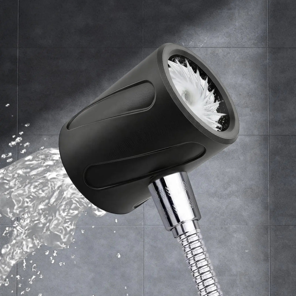 Men's Bathroom Shower Head High Pressure Wide Coverage Coarse Hole Handheld Bathroom Shower Head for Home Apartment Adults Qme