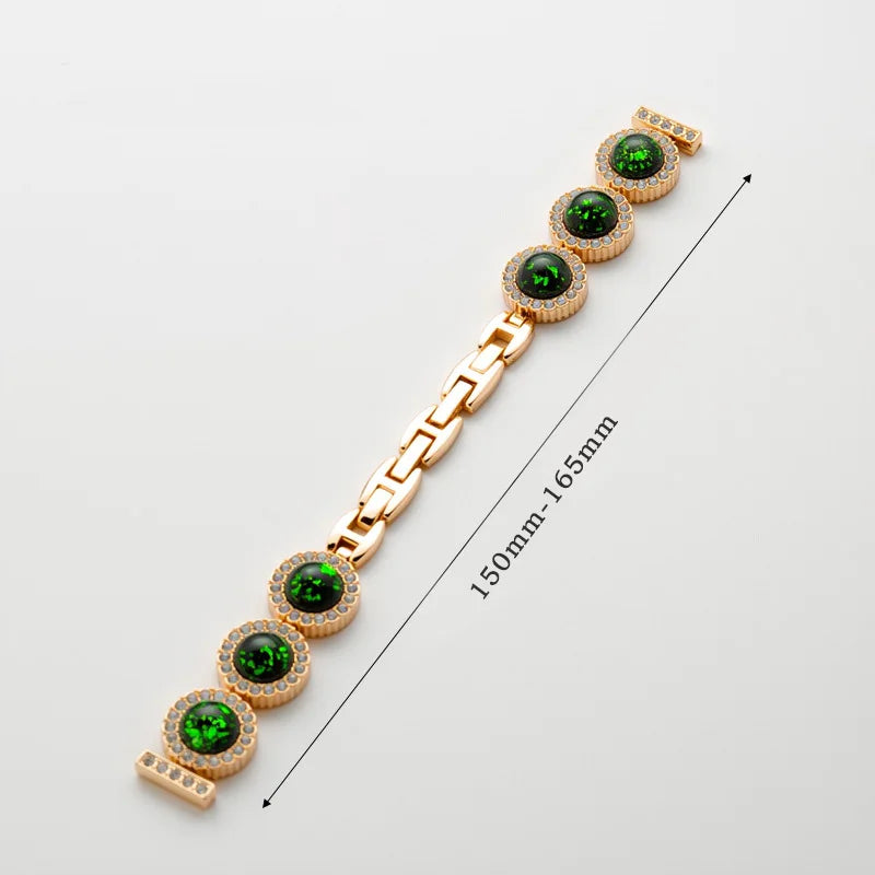 Sparkling Diamond Metal Watch Band For Apple iWatch Series 9 8 7 SE Luxury Jewelry Chain Wrist Strap Replacement Qme