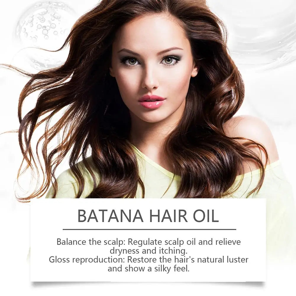 Anti-loss Hair Oil Organic Batana Natural Treatment Scaple Strengthen Qme