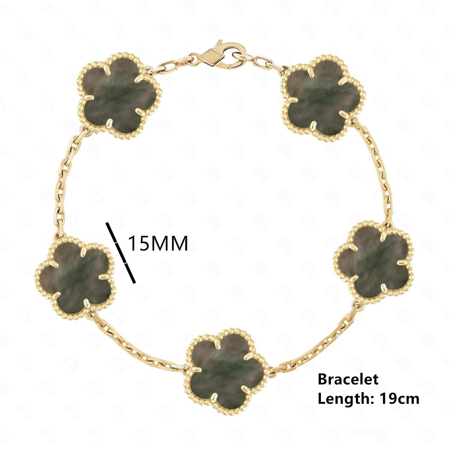High-Quality Copper Plated 18k Gold Five-Leaf Clover Necklace Fashion Simple For Woman Girl Necklace Birthday Party Jewelry Gift Qme 7 45cm