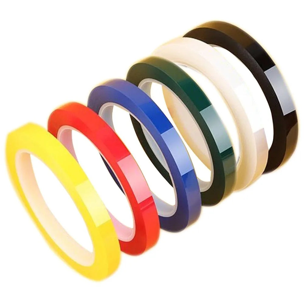 Multi Color PET Desktop Positioning Tape 5S Management Identification Tape For Office Workshop Floor Wall Marking Line Tape Qme