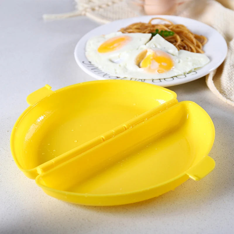 Multifunctional Microwave Steamed Egg Tray Home Tools Omelet Cooker Qme