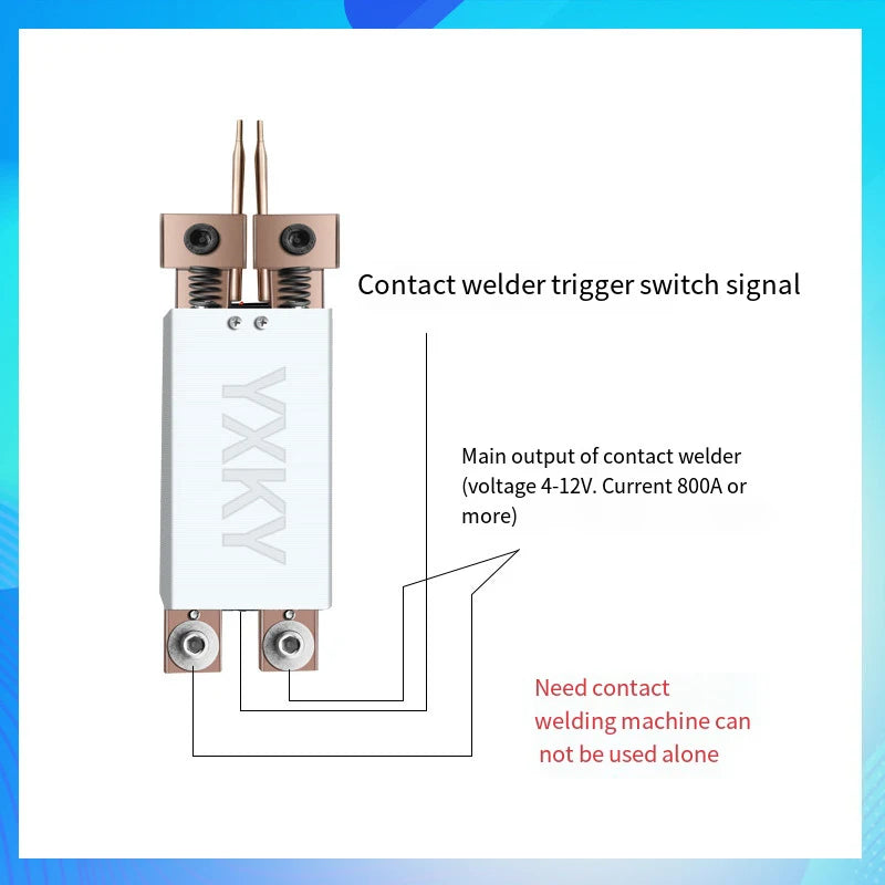 Spot Welding Pen Integrated Welder Hand-held Automatic Trigger 18650 Qme