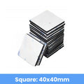 20PCS Strong Double Sided Foam Tape Self-adhesive EVA Foam Adhesive Tape for Home Decoration Installation Household Accessories Qme Square 40x40mm 20pcs