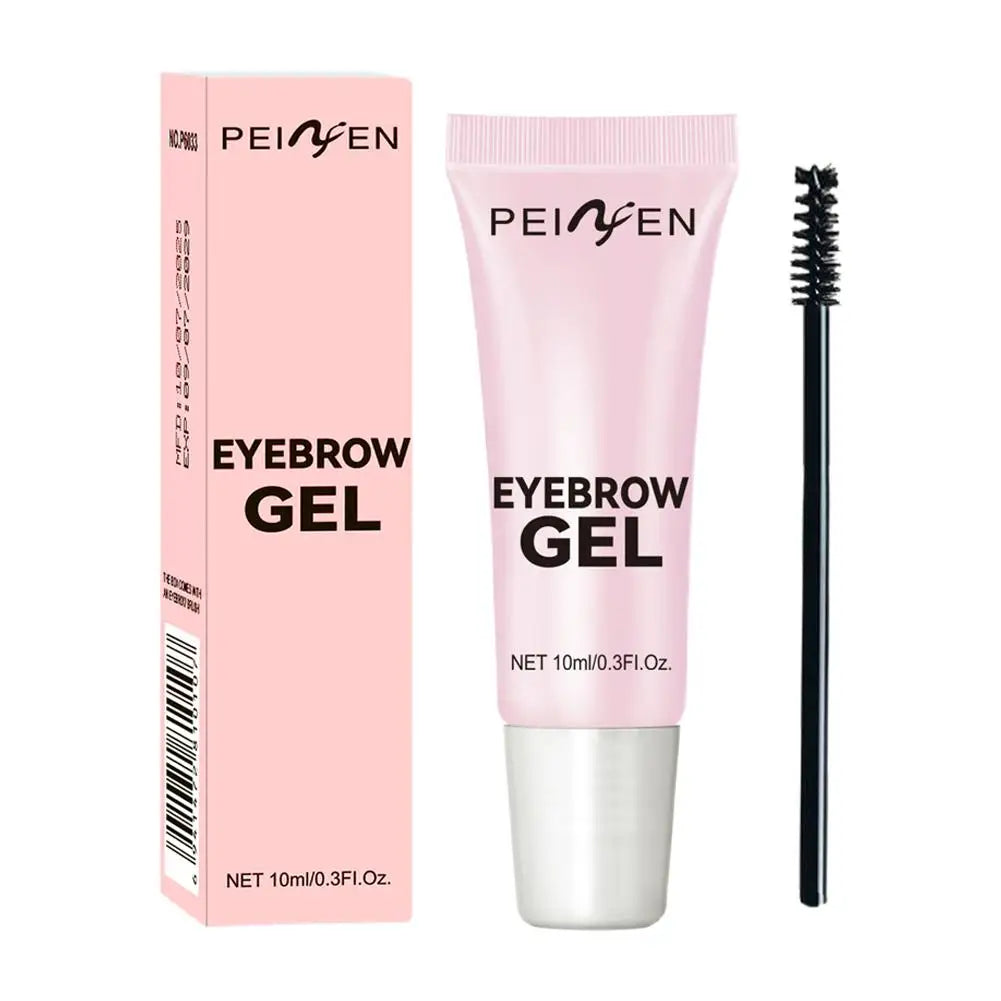 Eyebrow Setting Gel Clear Brow Brush Shapes Sculpts Waterproof Qme 10ML