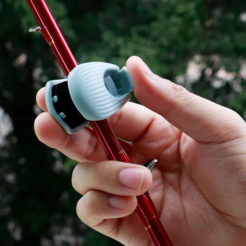 1 2 Fishing Rod Holder Fixer Clip Portable Lure Bundling Clamp Beach Qme